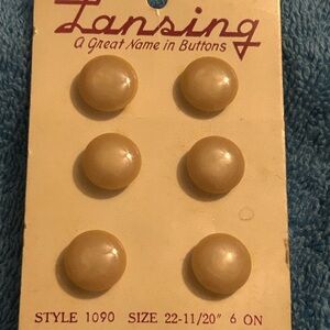 Vintage Lansing Buttons